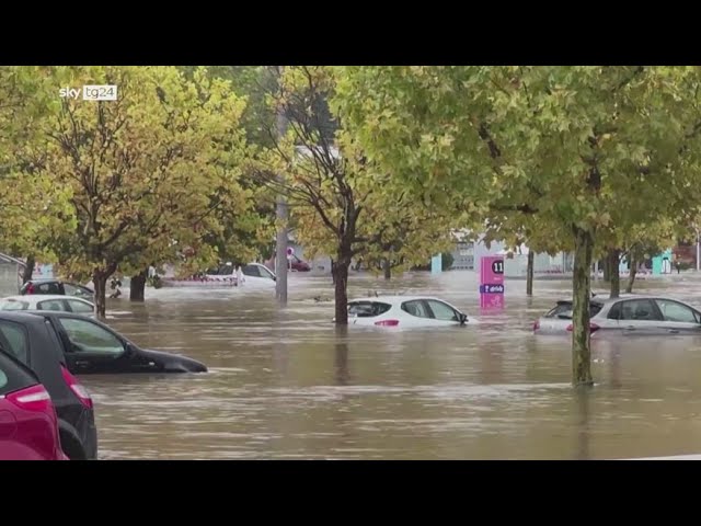 ⁣Francia, allerta rossa in sei dipartimenti per inondazioni