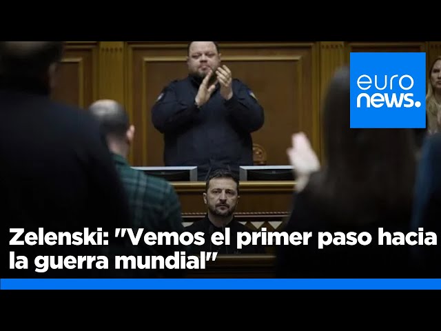 ⁣Zelenski advierte de que el apoyo norcoreano a Rusia es "el primer paso para una guerra mundial