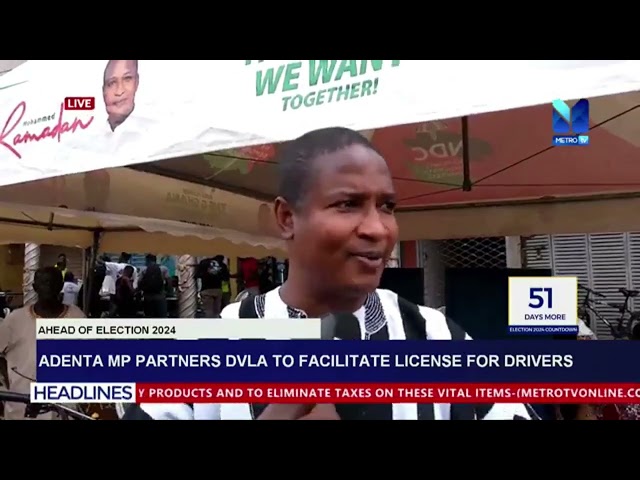 ⁣Adenta MP Partners DVLA To Facilitate License For Drivers