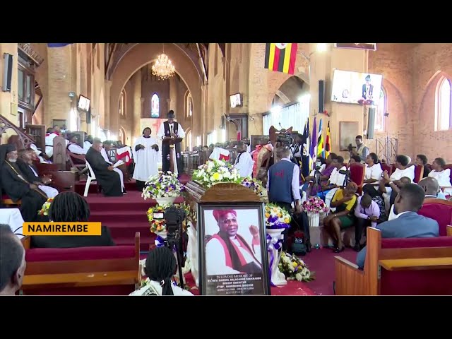 ⁣Bishop Samuel Ssekkadde laid to rest - President Musevni applauded his legacy