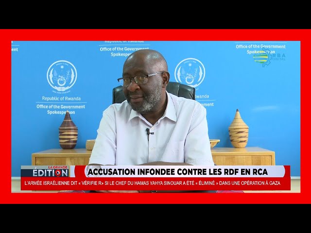 ⁣Le Rwanda rejette les accusations infondées contre les RDF