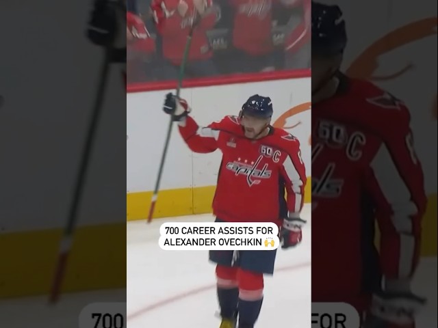 700 Career Assists For Alex Ovechkin 