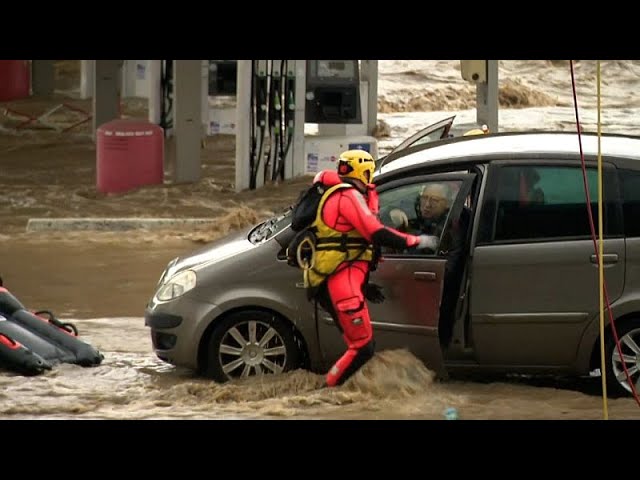 ⁣No Comment : le sud de la France sous l'eau