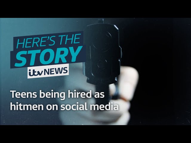 ⁣Teens being hired as hitmen on social media | ITV News