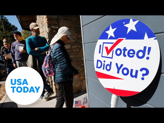 ⁣North Carolina begins early voting weeks after Helene | USA TODAY