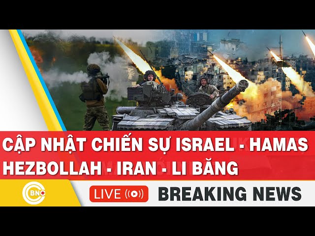 ⁣TRỰC TIẾP: Thời sự Quốc tế mới nhất: Iran hé lộ vũ khí hủy diệt; Israel rải bom Syria  | BNC Now