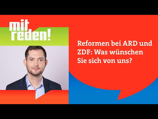 ⁣Reformen bei ARD und ZDF: Was wünschen Sie sich von uns? | mitreden.ard.de