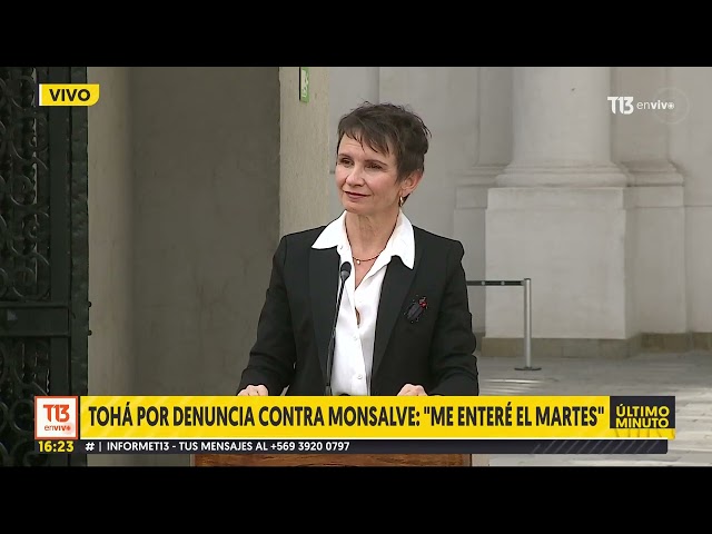 ⁣Carolina Tohá anuncia a Luis Cordero como nuevo subsecretario del Interior