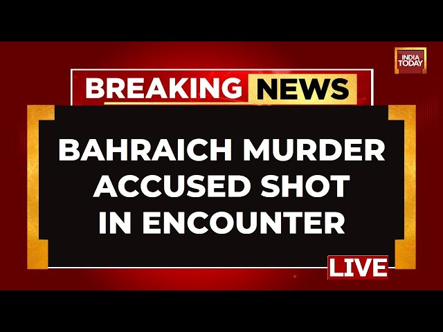 ⁣Breaking News LIVE: Bahraich Murder Accused Shot In Encounter | UP Riot Accused Shot Dead