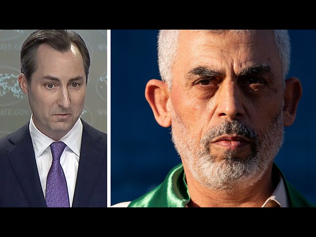 ⁣U.S. State Department calls Hamas leader Yahya Sinwar's death a "seismic event"