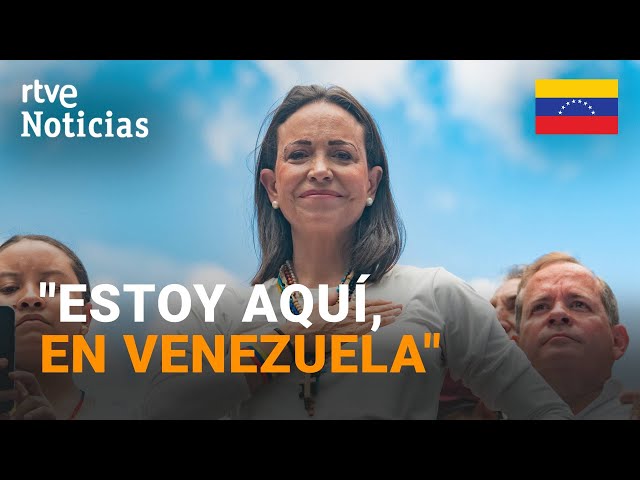 ⁣VENEZUELA: NICOLÁS MADURO dice que la opositora MARÍA CORINA MACHADO "huyó" a ESPAÑA | RTV