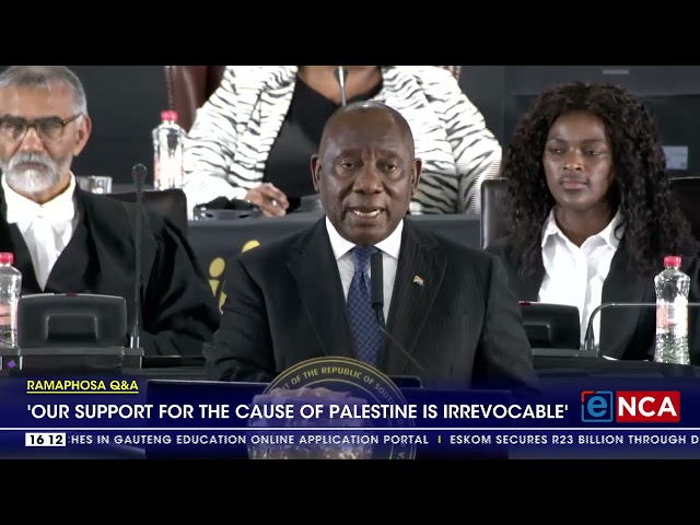 Ramaphosa Q & A | SA looks into its diplomatic relationship with Israel