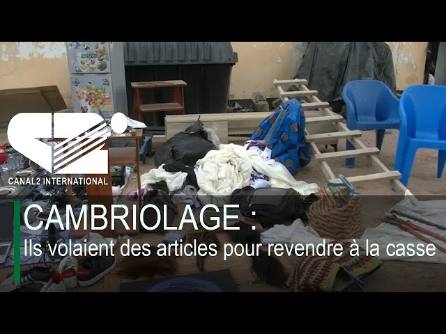 CAMBRIOLAGE : Ils volaient des articles pour revendre à la casse