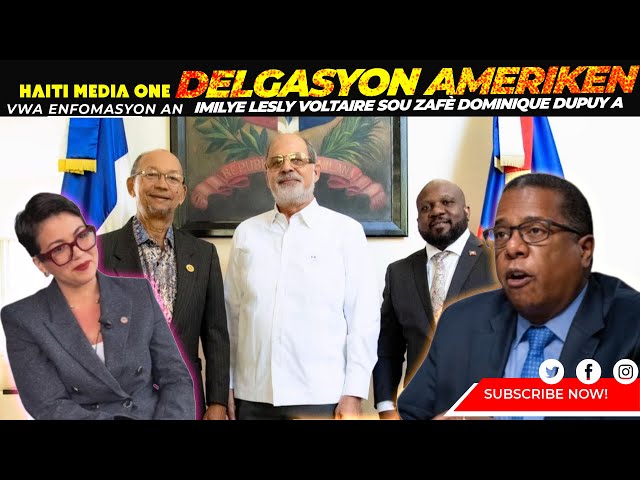 ⁣Ameriken Blame Lesli Voltaire, Nouvo Lwa Kont Ayisyen Nan Sendomeng