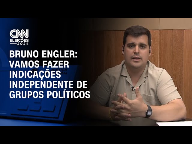 ⁣Bruno Engler: Vamos fazer indicações independente de grupos políticos | CNN 360º