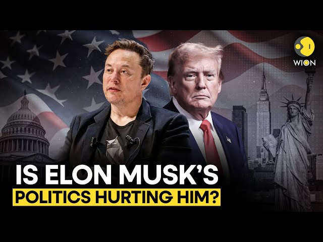 ⁣USA News: Is Elon Musk's MAGA Campaign Support Hurting His Business?