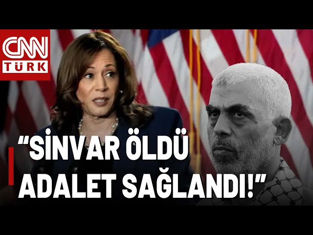 ⁣Kamala Harris'ten Şok Eden Açıklama: "Sinvar Öldü Adalet Sağlandı" | Gece Görüşü