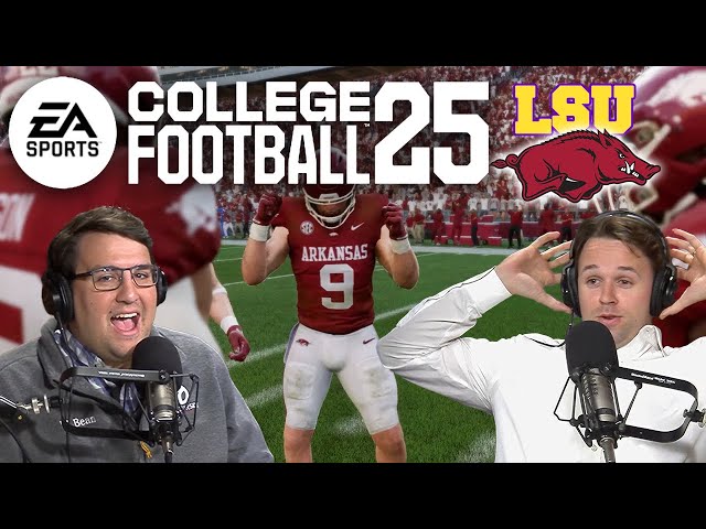 ⁣PlayStation Preview: LSU at Arkansas