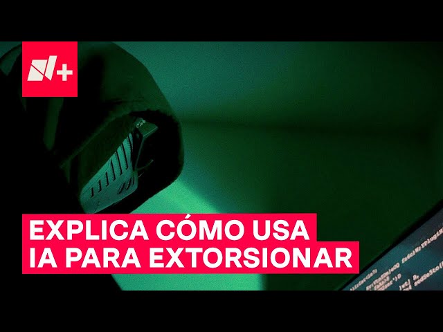 ⁣Extorsionador que usa inteligencia artificial narra su forma de operar -  N+