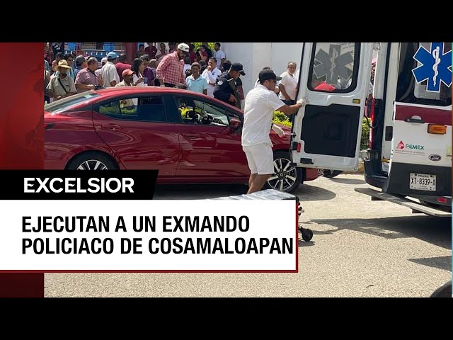 ⁣Asesinan a exmando policiaco de Veracruz frente a su pequeña hija