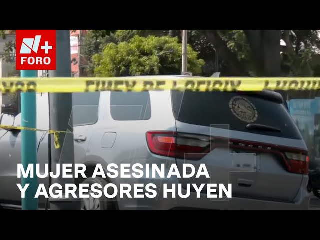 ⁣Asesinan a mujer sobre avenida Cuauhtémoc y Viaducto a plena luz del día, CDMX - Las Noticias