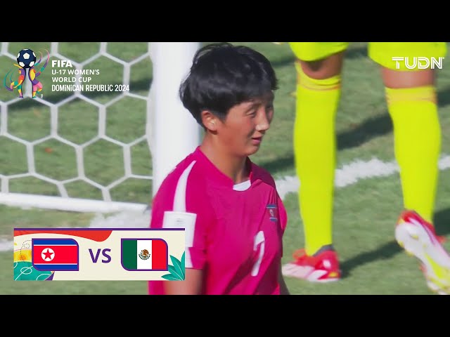 ⁣¡TERRIBLE FALLA! Chong perdona a México | Corea del Norte 0-0 México | FIFA Mundial Femenil Sub-17 |