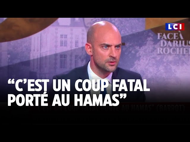 ⁣Mort de Yahya Sinouar: "Un coup fatal porté au Hamas" estime le ministre des Affaires étra