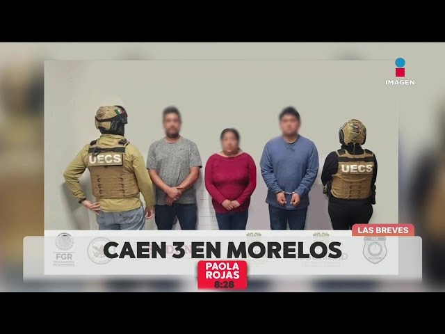 ⁣Caen tres detenidos en Morelos tras el asesinato de académicos de universidad | DPC con Paola Rojas