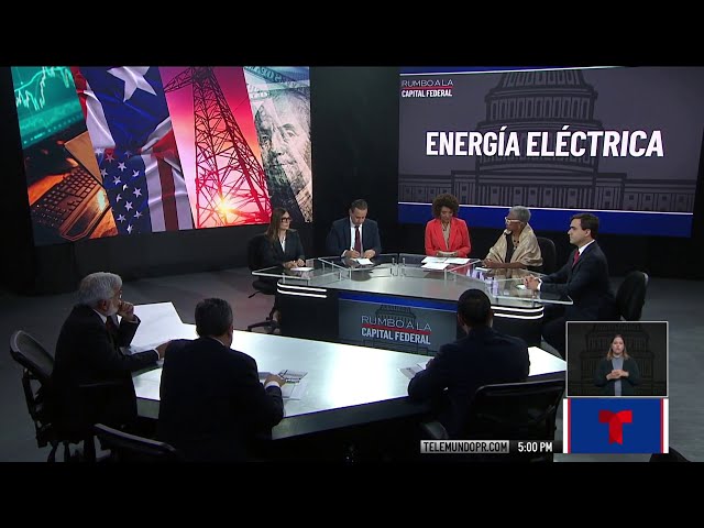 ⁣Debate rumbo a la capital federal: energía eléctrica