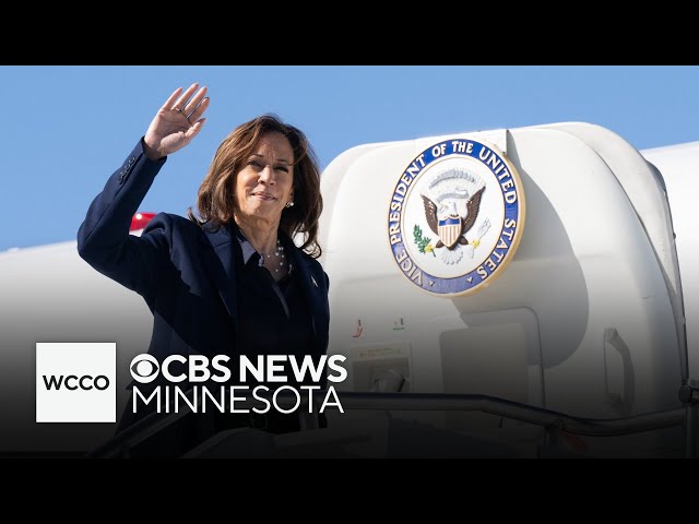 ⁣Kamala Harris campaigns in Wisconsin on Thursday