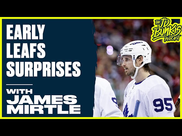 Early Season Maple Leafs Surprises | JD Bunkis Podcast