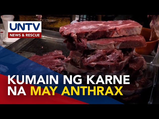 ⁣Mga kumain ng karne ng kalabaw na positibo sa anthrax sa Cagayan, hinahanap na