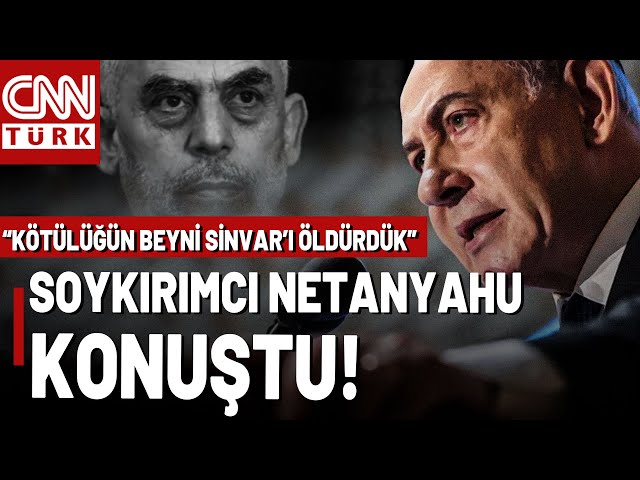 ⁣60 Gündür Ortada Yoktu! Netanyahu "Sinvar" İçin Konuştu: 7 Ekim'i Başlatan Yahya Sinv