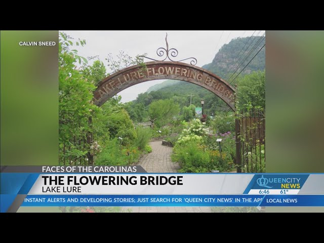 ⁣Beloved Lake Lure Flowering Bridge destroyed by Helene