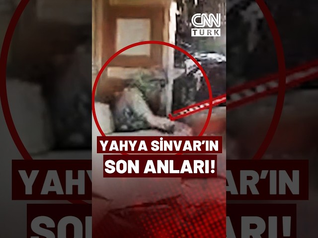 Son Ana Kadar Direnmiş! İsrail, Hamas Lideri Yahya Sinvar'ın Ölmeden Önceki Son Anlarını Paylaş