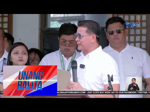 ⁣Suspended Porac Mayor Jaime Capil, wala pa raw natatanggap na kopya sa isinampang... | Unang Balita