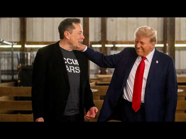 ⁣LIVE: Elon Musk and America PAC host a town hall to 'promote absentee and early voting'