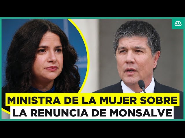 ⁣Ministra de la Mujer se refiere a la acusación contra Monsalve