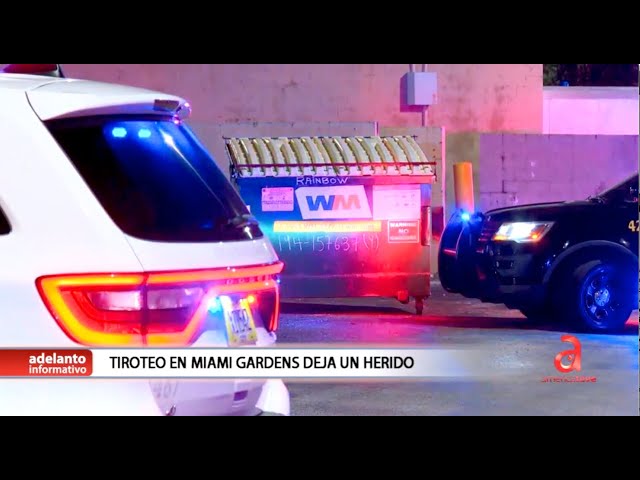 ⁣Tiroteo en la parte trasera de un Winn Dixie en Miami Gardens deja un herido