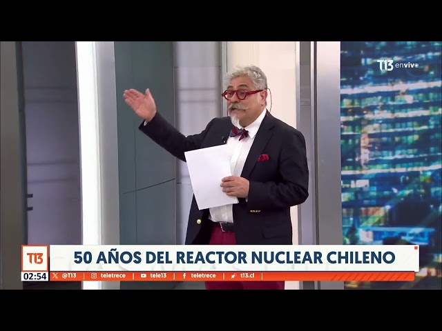 ⁣50 años del reactor nuclear chileno