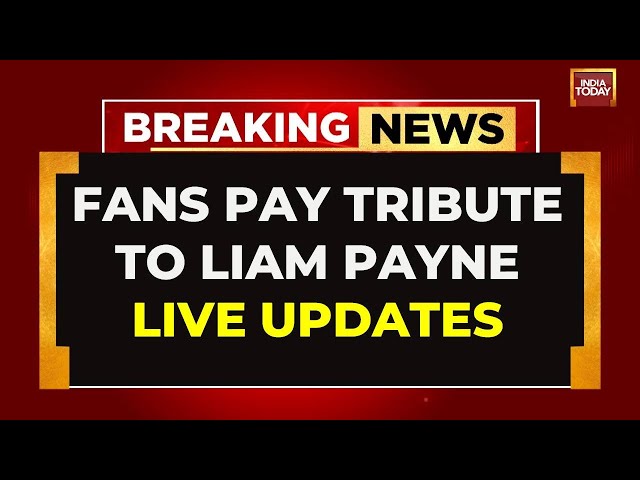 ⁣LIVE: Fans Pay Tribute Outside Hotel Where Liam Payne Died After Fall | Liam Payne Death News LIVE