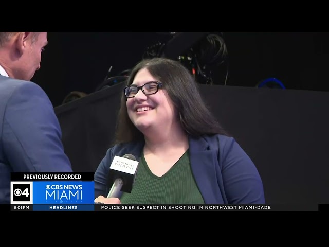 Latino voters attend town with former President Donald Trump in Miami