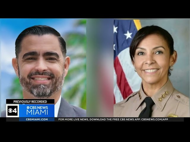 ⁣CBS News Miami hosts only prime-time debate between candidates for Miami-Dade Sheriff