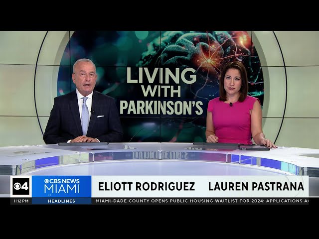 ⁣CBS News Miami's Ted Scouten shares personal journey with Parkinson's disease