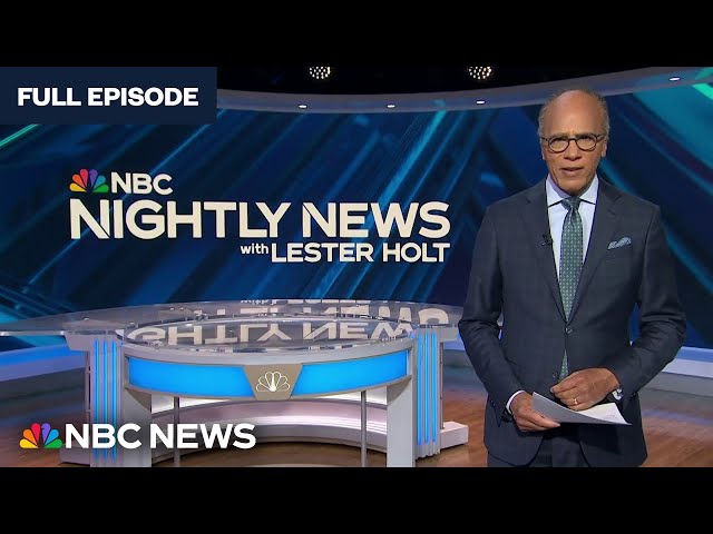 ⁣Nightly News Full Broadcast - Oct. 17