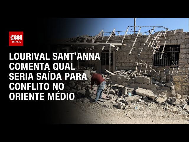 ⁣Lourival Sant’Anna comenta qual seria saída para conflito no Oriente Médio | WW