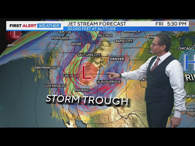 ⁣Storm set to bring in 1 to 3 feet to some Colorado mountains