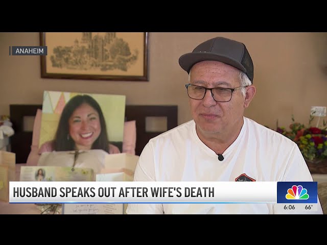 ⁣Husband of teacher killed by alleged DUI driver in Anaheim speaks out