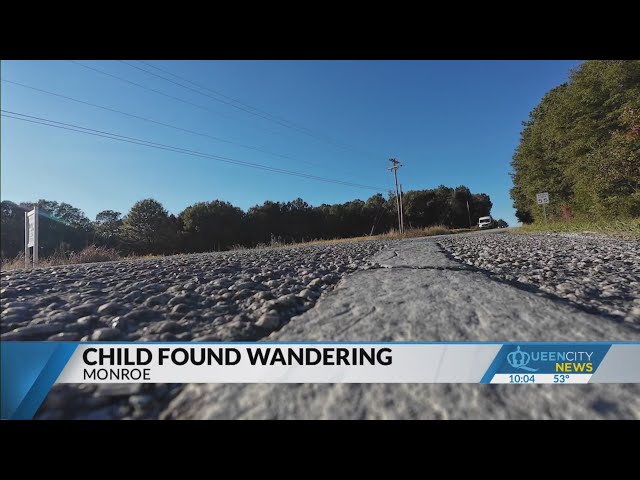 ⁣5-year-old found along road after wandering off from school