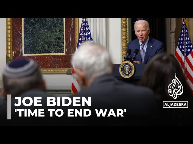 ⁣Time to end war and bring captives home: Joe Biden